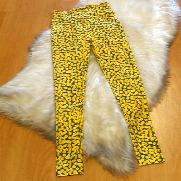 LulaRoe Floral ๐ผ O/S Leggings-#1437 - Picture 6 of 11